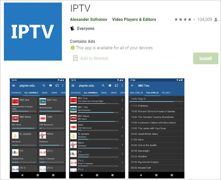 Live TV On Android